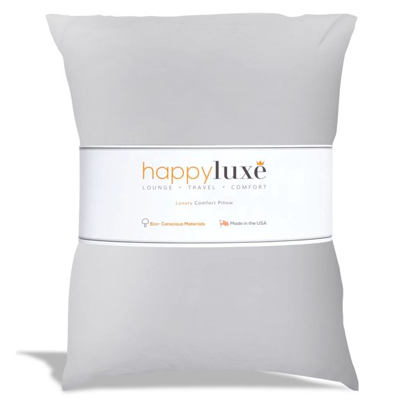 Almohada de viaje Happyluxe Odyssey Airplane, lavable, 17 x 13 cm