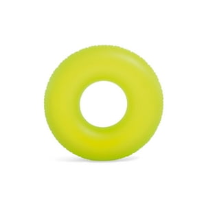 Flotador Anillo Inflable Intex Neón 91 Cm Amarillo