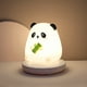 thumbnail image 1 of 1piece Cute Piggy Tiger Rabbit Panda Shape Usb Silicone Children Sleep Night Light Rechargeable Bedroom Bedside Atmosphere Light Gift For Student Boys And Girls, 1 of 3