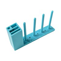 Magideal - Soporte Para Bobinas, Organizador De Bobinas, Portátil, Multialmacenamiento, Soporte Para Rollos De Papel Para Floristería, Práctico Organizador De Mantenga 4