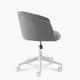 thumbnail image 4 of Silla de Oficina Anton con ruedas Gris, 4 of 8