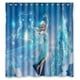 thumbnail image 1 of Cortina de ducha Frozen con ganchos (66 x 72 pulgadas), 1 of 3