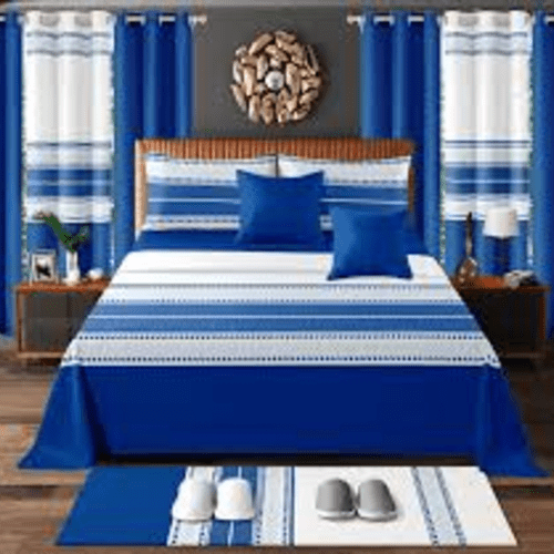 Genérico - Sabanas Cannon 2 Plazas 144 Hilos Diseño Daloa