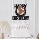 thumbnail image 1 of Decoración para tartas, diseño de fiesta de feliz cumpleaños, diseño de vaquero con forma de crsenin, 1 of 8