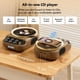 thumbnail image 2 of Reproductor De Cd Portátil K_8 Con Altavoz Bluetooth Y Radio Fm, 2 of 9