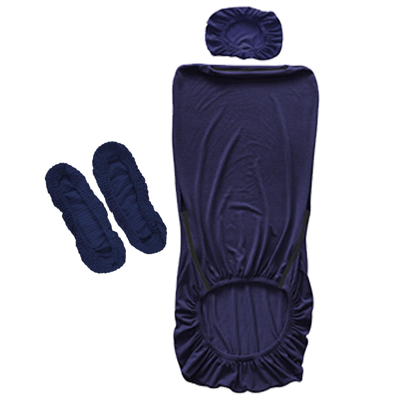 Bothyi - Fundas De Asiento De Silla De Oficina Para Silla De Juegos De Oficina Sillas Giratorias De Escritorio Para Computadora Azul Marino