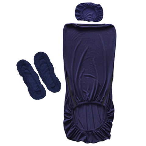 Bothyi - Fundas De Asiento De Silla De Oficina Para Silla De Juegos De Oficina Sillas Giratorias De Escritorio Para Computadora Azul Marino