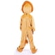 thumbnail image 3 of Disfraz de Rey León para niños de Dress Up America con mameluco y capucha, 3 of 6