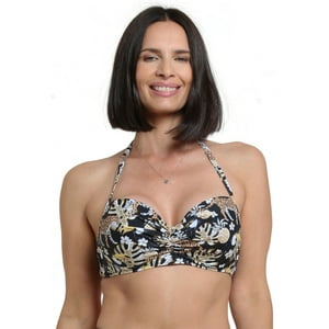 Samia - Bikini Sostén Con Copa Blanda C-D Amarillo 44