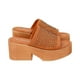 thumbnail image 3 of Sandalia Mujer Camel Fast Police, 3 of 5