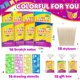 thumbnail image 2 of Cuaderno Party Favors Scratch Rainbow Art Crafts, paquete de 16, 2 of 7