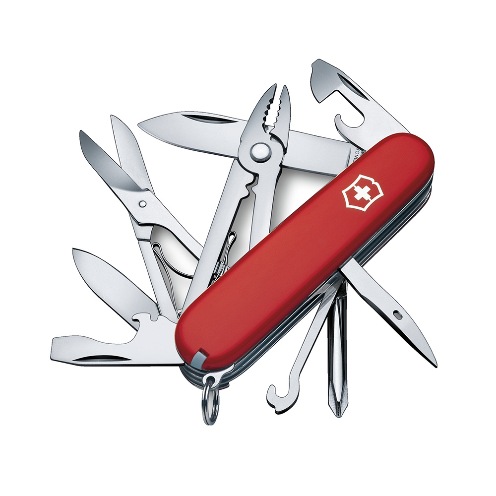 Navaja Deluxe Tinker Color Rojo Victorinox
