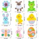 thumbnail image 5 of Kit de manualidades con imanes para huevos de Pascua JOYIN Foam, 24 unidades, para niños, 5 of 8