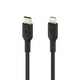 thumbnail image 1 of Cable trenzado USB-C a Lightning BOOST CHARGE (1 m, negro), 1 of 3
