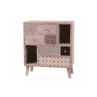 M+ Design - Cómoda 7 Cajones 73X35X83 Cm - M+Design