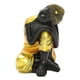 thumbnail image 3 of Adorno De Figura De Buda Estatua De Buda Indio Decoración De Estatuilla Cara A La Izquierda, 3 of 3