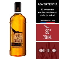 Pisco Alto Del Carmen Roble Del Sur 35° Botella