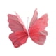 thumbnail image 2 of Decoración de Mariposas, Mariposa de Red Hecha de Hilo de Seda, Mariposas Artificiales, Accesorio para El Hogar, Decoración de Paredes, Decoración Par Rojo, 2 of 5
