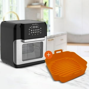 Mouvair - Horno Freidora Crisp 10 Lts + Molde De Silicona