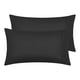 thumbnail image 1 of Funda de Almohada REGALWOVEN Juego de 2 con Cierre de Sobre Fundas de Almohada, Regalo para Mujeres Hombres Negro King, 1 of 7