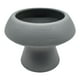 thumbnail image 3 of Set 3 Macetero Maceta De Ceramica Con Forma De Seta Gris, 3 of 6
