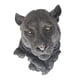 thumbnail image 4 of Estatua De Cabeza De Animal Escultura De Montaje En Pared Artesanía Para El Hogar Pantera Negra, 4 of 5