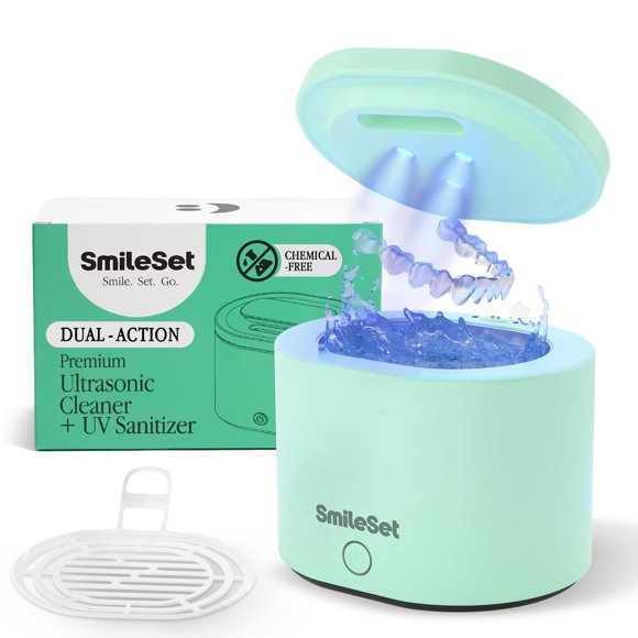 Limpiador Ultrasónico SmileSet 42000 Hz Sanitizador 200 ml
