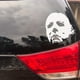 thumbnail image 3 of 1pc Michael Myers Halloween Decals - Funny Living Room Sticker for Car and Home - Vinyl Art Decor for Door and Mirror, 3 of 4
