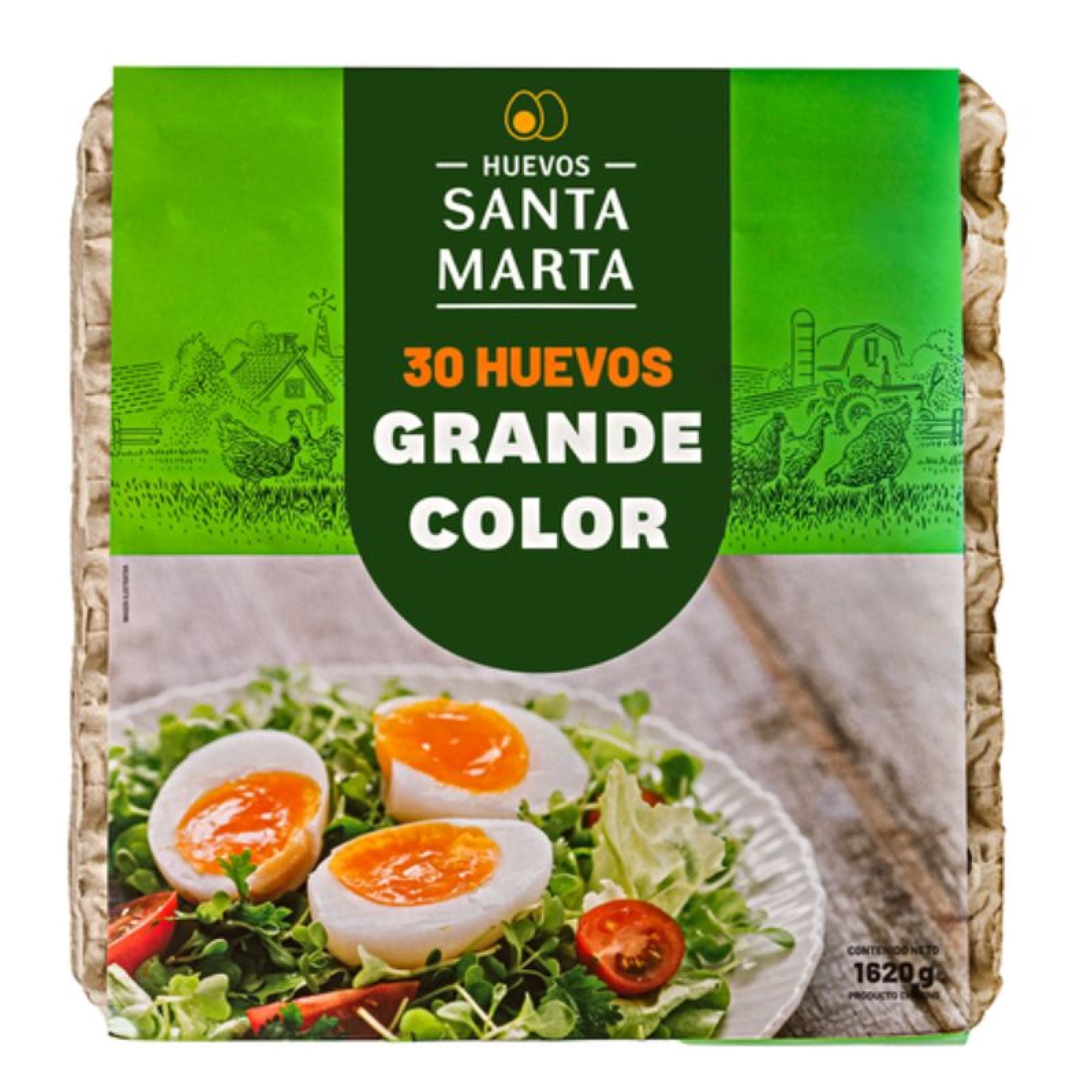 Huevos Tradicionales Grande Color 30 Un Santa Marta