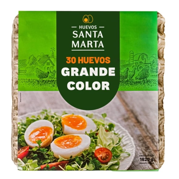 Huevos Tradicionales Grande Color, 30 Un