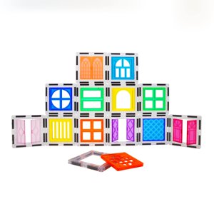 Juego De Juguetes Magnéticos De Construcción Picassotiles Con Clip Para Ventanas Y Puertas