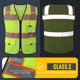 thumbnail image 3 of JKSafety Safety Vest for Men and Women, Hi-Vis Reflective Vest with Multiple Pockets, 3 of 3