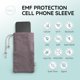 thumbnail image 3 of Funda para celular Halsa 20x10 cm Protección EMF Gris, 3 of 8
