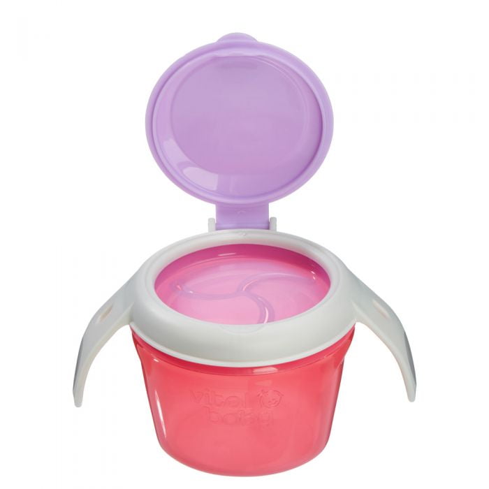 Vital Baby - Bowl Para Snacks Y Colaciones Rosado