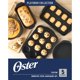 thumbnail image 2 of Set de utensilios para hornear Oster Teston de 5 piezas, acero al carbono, negro mate, 2 of 9