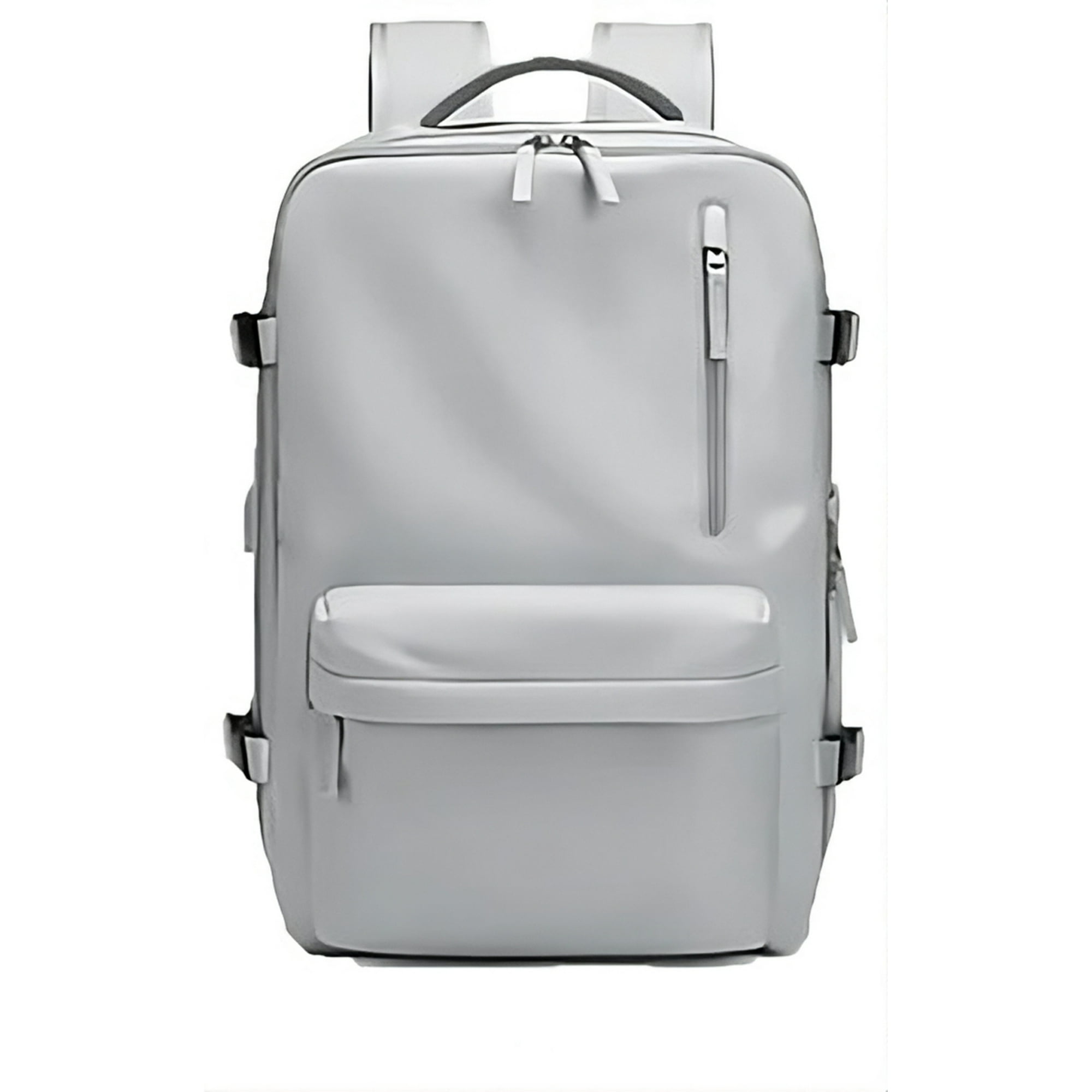 Genérico - Mochila Viaje Cabina Avión Impermeable Viral Zapatos Usb Gris
