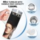 thumbnail image 5 of Sobrenatural Vaso aislado de acero inoxidable con asa, diseño temático, regalo para familia, amigos y fans; incluye pajita y encaja en el portavasos estándar, 40 oz, 5 of 6