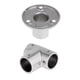 thumbnail image 4 of Marine Boat Rail / Stanchion Base + Handrail Fittings 90 Degree Tee 25mm, 4 of 6