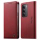 thumbnail image 1 of Funda Billetera de Cuero para [Xiaomi Redmi 15], Bloqueo RFID, Tarjetas y Soporte Rojo, 1 of 5