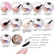 thumbnail image 3 of Polvo de uñas cromado holográfico, efecto espejo de unicornio, pigmentos de manicura con purpurina arcoíris de primera calidad para salón de uñas., 3 of 8