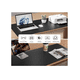 thumbnail image 4 of Alfombrilla Mousepad De Cuero Impermeable Reversible 80x40 NEGRO, 4 of 5