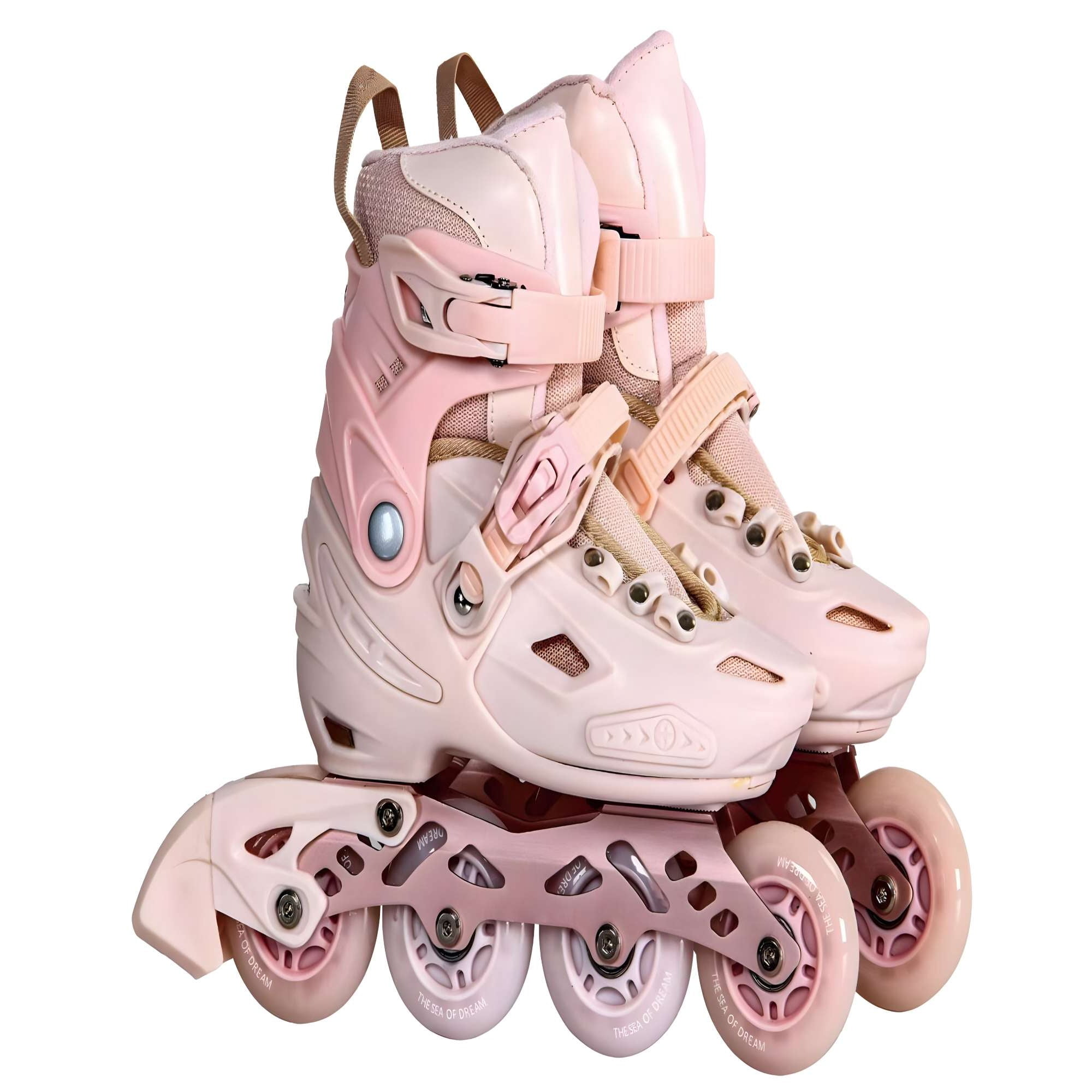 Patines - Lineal Con Luces Y Kit Talla S 27 31 Rosa1