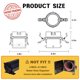 thumbnail image 2 of Conector para Manguera de Alcantarillado de RV PRO-RVER con Sistema Push & Clamp Lock, 2 of 7