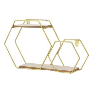 Genérico - Estantería Pared Hexagonal Moderno Decorativo Hogar Jhn