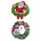 thumbnail image 2 of 2 Piezas De Corona De Navidad Con Pintura De Diamantes Por Número, Kit De Decoración Para Colgar En La Puerta, 2 of 5