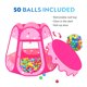 thumbnail image 3 of Juego Tent Playz Ball Pit Princess Castle con 50 bolas para niñas, 3 of 9