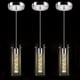 thumbnail image 1 of Lampara Colgante Led 3 Pack 8 5w Cristal Ajustable Naquel, 1 of 3