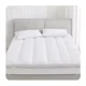thumbnail image 1 of Topper Cubre Colchon King Homely Acolchado Premium Blanco Blanco Liso King, 1 of 3