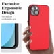 thumbnail image 5 of Funda Antigolpes para iPhone 14 Cubierta Delgada Rojo, 5 of 6