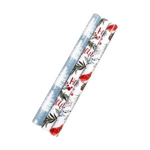 Magideal - Papel De Regalo Navideño, Papel De Regalo Navideño, Papel Artesanal Resistente Para Bricolaje, Envoltorio De Regalos Navideños, Decoración De Regalos, Estilo B